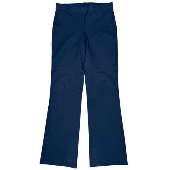 QUINCE Women's Ultra-Stretch Ponte Bootcut Pants Navy 32" Inseam | Size M - Picture 5 of 11